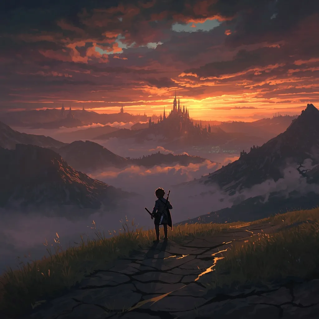 Kintsugi: The Fall — concept art evoking the aftermath of a lost battle